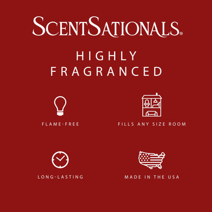 ScentSationals Strawberries & Cream Scented Wax Melts - Strawberry & Whipped Cream, 10oz (24 Cubes)