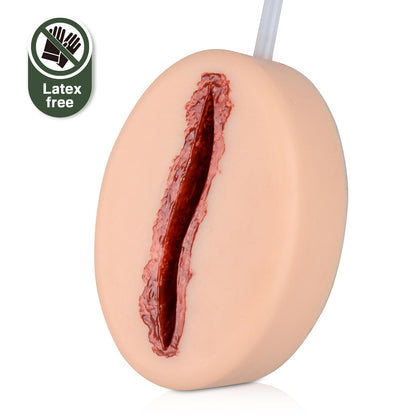 MedEduQuest Laceration Wound Packing Trainer kit, Stop The Bleeding Training Kit, Bleed Control Kit for Medical Classes - Tactical Box