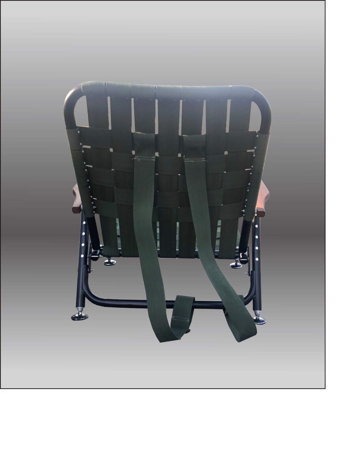One and Done Pro All Terrain Leveled Chair™ Height Adjustable Long Hour Comfort Always Leveled in Various terrains Low Profile Turkey Hunting Chair (Cool Gray)