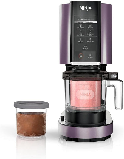 Ninja NC301 CREAMi Ice Cream Maker - 7 One-Touch Programs for Gelato, Sorbet & Smoothie Bowls - Lavender