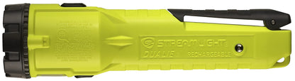 Streamlight 68732 Dualie 275-Lumen Intrinsically Safe Rechargeable Flashlight with 120V/100V AC Charger, Yellow