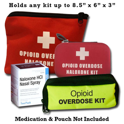 Windy City Cabinet Overdose Emergency Kit Cabinet - High Visibility & Secure, 22 Gauge Steel, Wall Mountable with Acrylic Window - Break Hammer with Optional Lock & Key - Universal Capacity