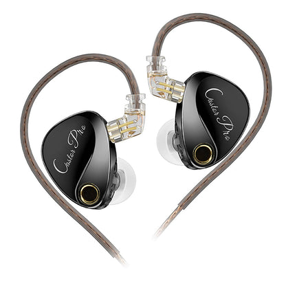 KZ Castor Pro Tunable in Ear Monitor, HiFi Improved Bass in Ear Headphone, Dual-Dynamic Driver Gaming Earbuds, IEM Earphones with 2PIN-C Detachable Cable