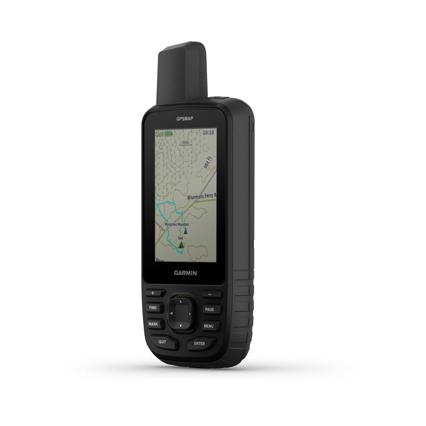 Garmin GPSMAP 67 Rugged GPS Handheld, Multi-Band GNSS, Topo Mapping, Satellite Imagery, Color Display