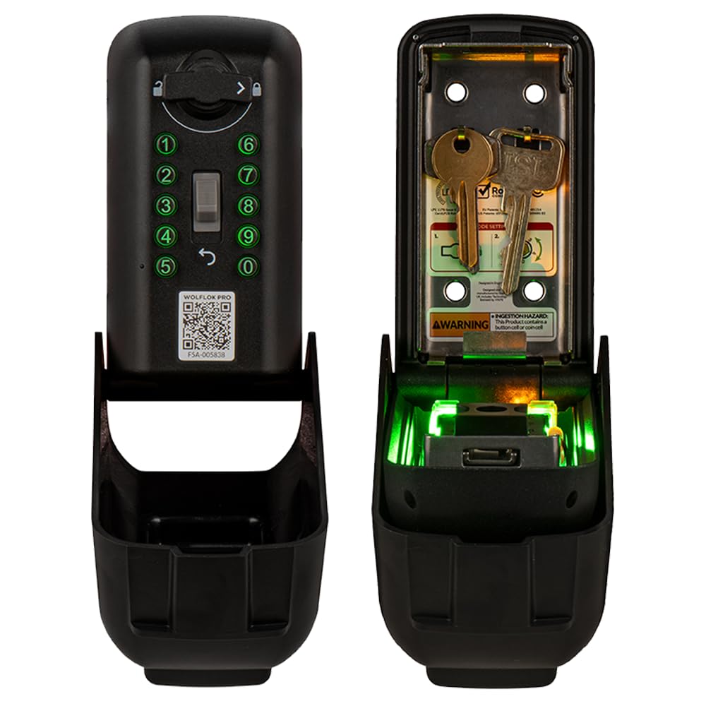 Maximum Security Push-Button Lock Box by Wolflok