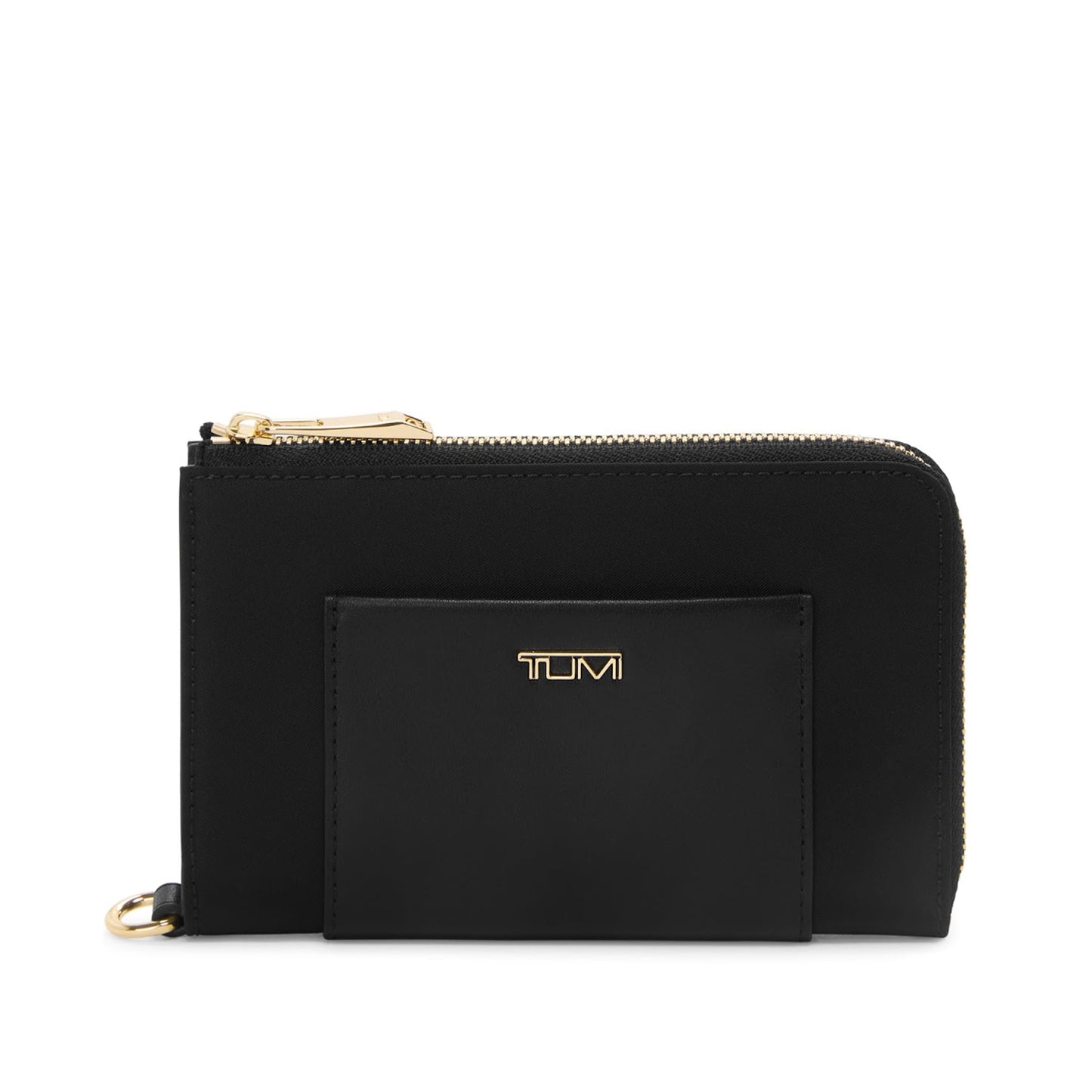 Tumi Unisex Passport Case Black/Gold One Size