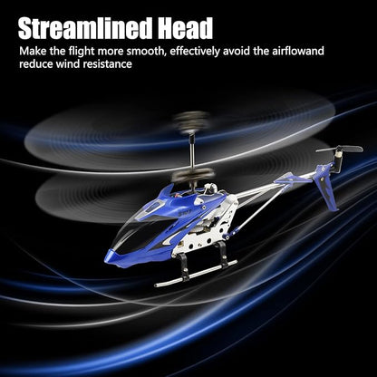 Cheerwing S107/S107G Phantom 3CH 3.5 Channel Mini RC Helicopter with Gyro Blue