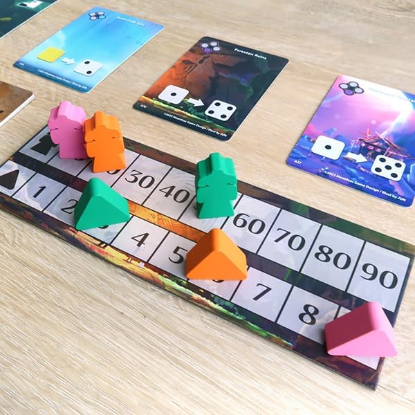 Etariya: Elvian Relics by Moaideas Game Design | Explore Board Game On a Mysterious Island | Light Strategy Game for Family Game Night | 1-4 Players | 20-30 Min