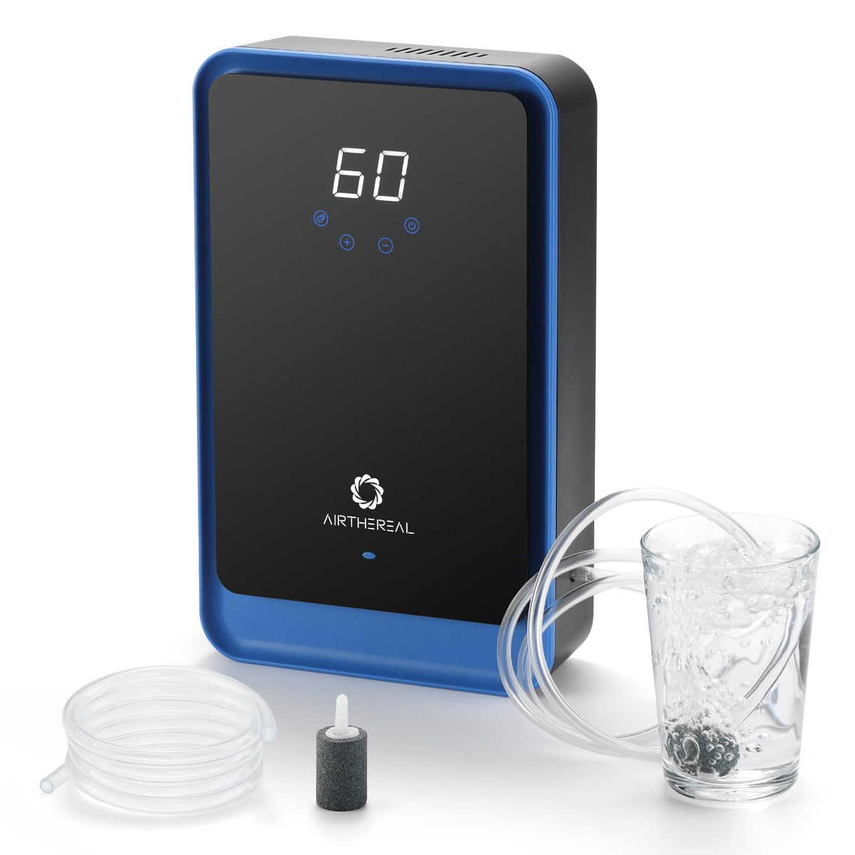 Airthereal AH1000 Portable Ozone Machine for Water and Air - 1000 mg/h, Multipurpose Liquid Ozonator with Negative Ion and Timer