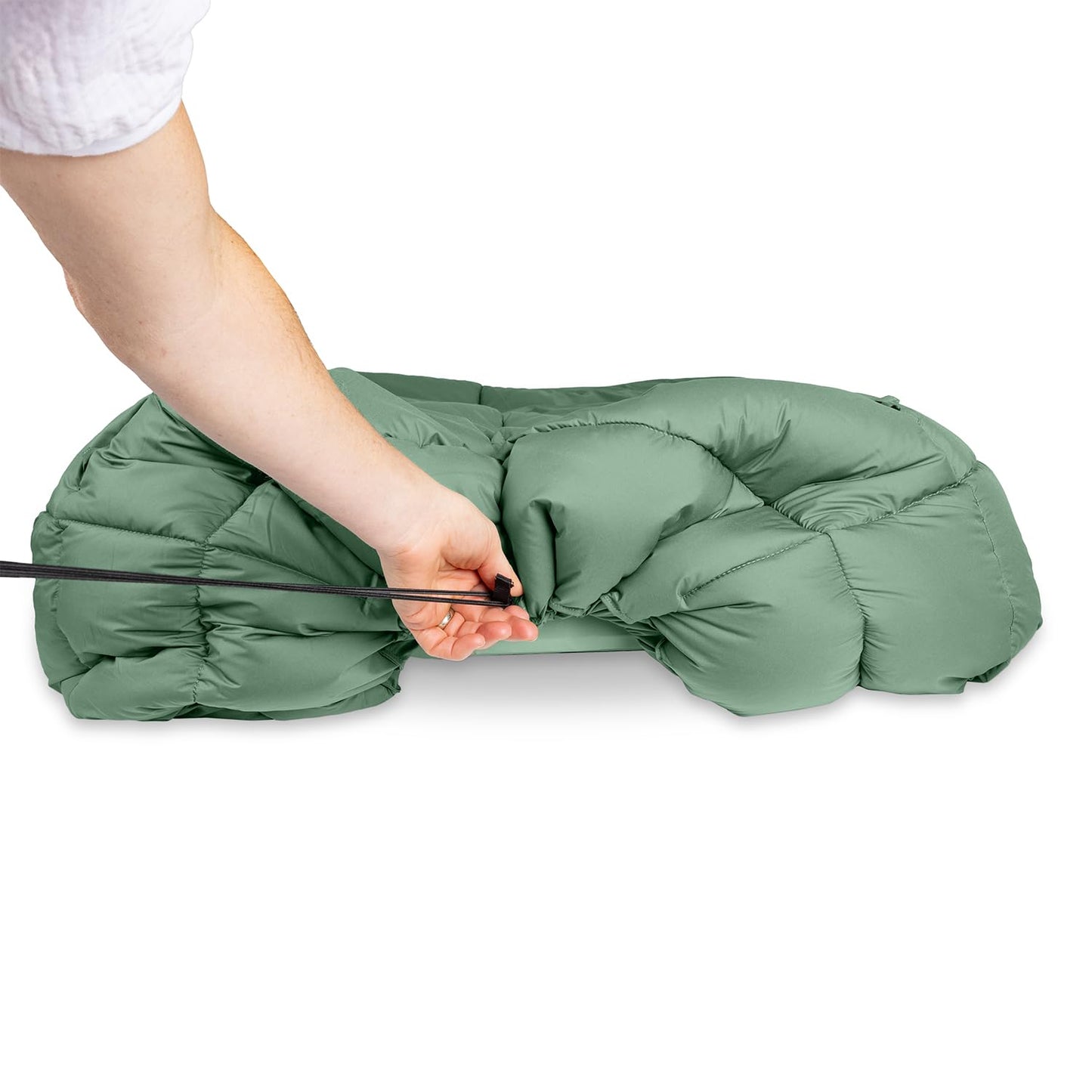 HEST Packable Comforter for Camping, Single Size - 100% Recycled Polyester Fill and Premium Quiet Fabric - Perfect for Hiking, Backpacking & Outdoor Adventures