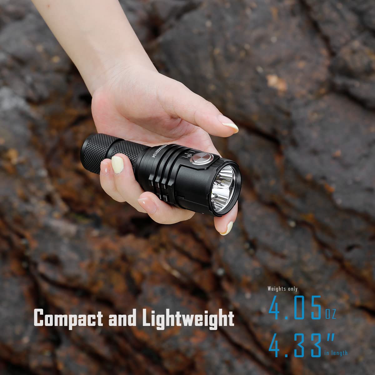 IMALENT MS03 EDC Flashlight 13000 Lumens, Rechargeable Pocket Flashlight, Suitable for Camping Emergency Hiking
