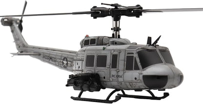 RC ERA C032 RC Helicopter 1/48 Scale 2.4G 6CH UH-1 Huey Flybarless RC Helicopter 6-Axis Gyroscope Stabilization with Altitude Hold &amp 3D Inverted Flight for Adults Enthusiasts(1 Battery)
