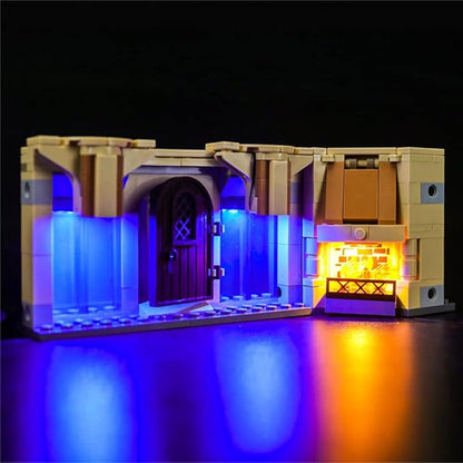 LED Light Kit Compatible with Lego Hogwarts Room of Requirement - Lighting Set for 75966 (Model Set Not Included)