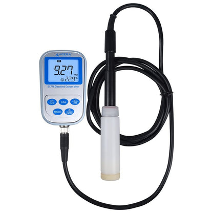 Apera Instruments SX751 pH/ORP/DO/Conductivity/TDS/Salinity/Resistivity/Portable Handheld Multiparameter Meter Kit, Silver