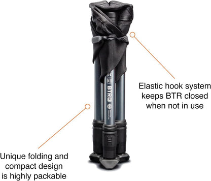 Hillsound BTR Stool for Ultralight Backpacking & Hiking, Lightweight Camping Chairs, Compact Portable Outdoor Seat, Hunting Adventures, Durable Tripod Design, Made in Korea