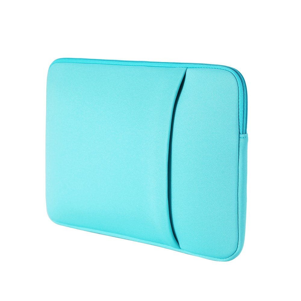RAINYEAR 13 Inch Laptop Sleeve Compatible 13.3" MacBook Air/Pro M1 M2 M3 M4 A3240 A3113 A2681 A2337 A1932 A2179 A2338 A1706 A1708 Case Bag with Front Pocket Accessories Pouch (Red, Upgraded Version)