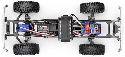 TRAXXAS TRX-4M™ Scale and Trail® Crawler with 1979 Chevrolet® K10 Truck Body: 1/18-Scale 4WD Electric Truck with TQ 2.4GHz Radio System