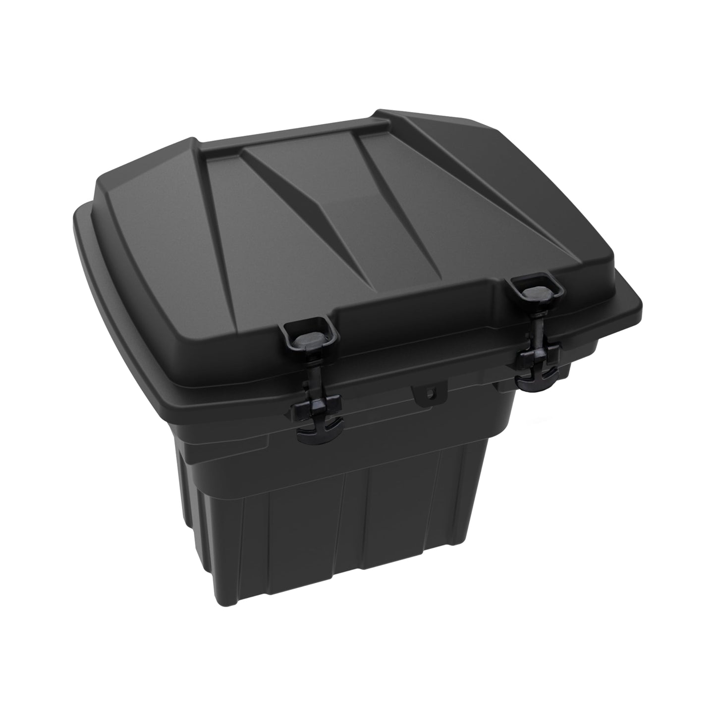 KEWISAUTO Rear Cargo Storage Box for Polaris Ranger XD 1500 Premium/Northstar 2024-2025 Accessories, 22L Double Layer Removable Rear Cargo Storage Box Bin Waterproof Poly Bed Trunk Case