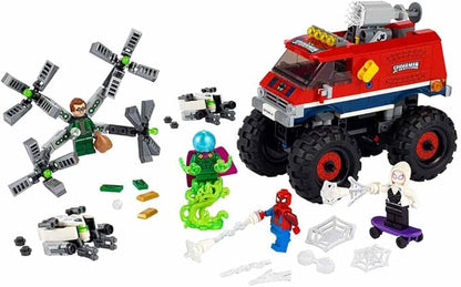 LEGO Marvel Spider-Man: Spider-Man's Monster Truck vs. Mysterio 76174 Cool Collectible Birthday Gift for Kids New 2021 (439 Pieces)