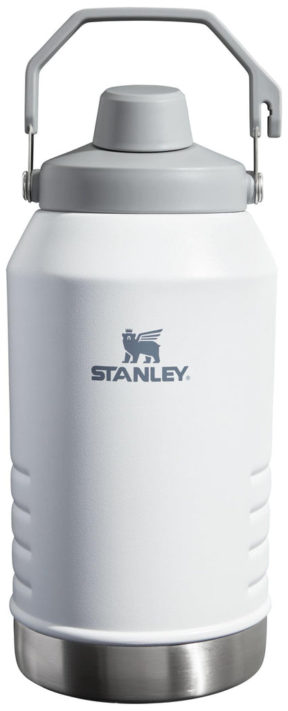 Stanley IceFlow Fast Flow Jug with Handle 96 oz | Twist On Angled Spout Lid | Leakproof for Travel and Sports | Insulated Stainless Steel | BPA-Free | Polar