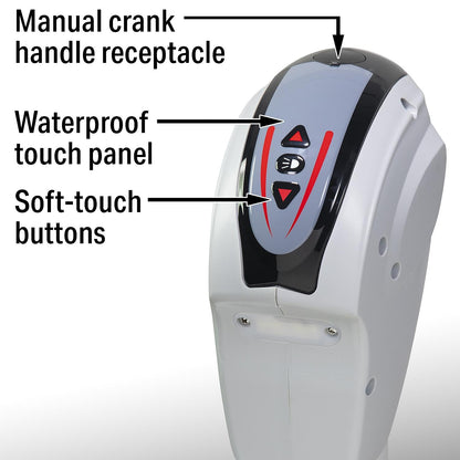 Seachoice 52043 Deluxe Electric Marine Jack with Touch Panel