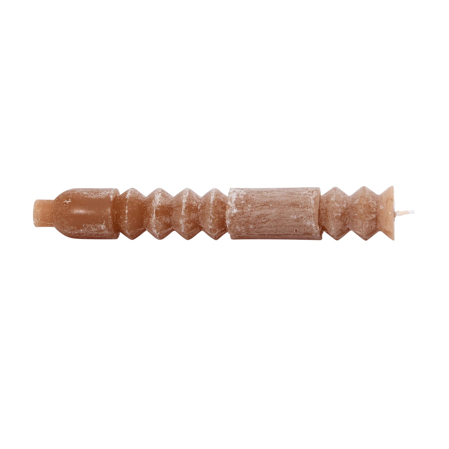 Creative Co-Op Creative Co-Op Unscented Taper Candle, Cappuccino