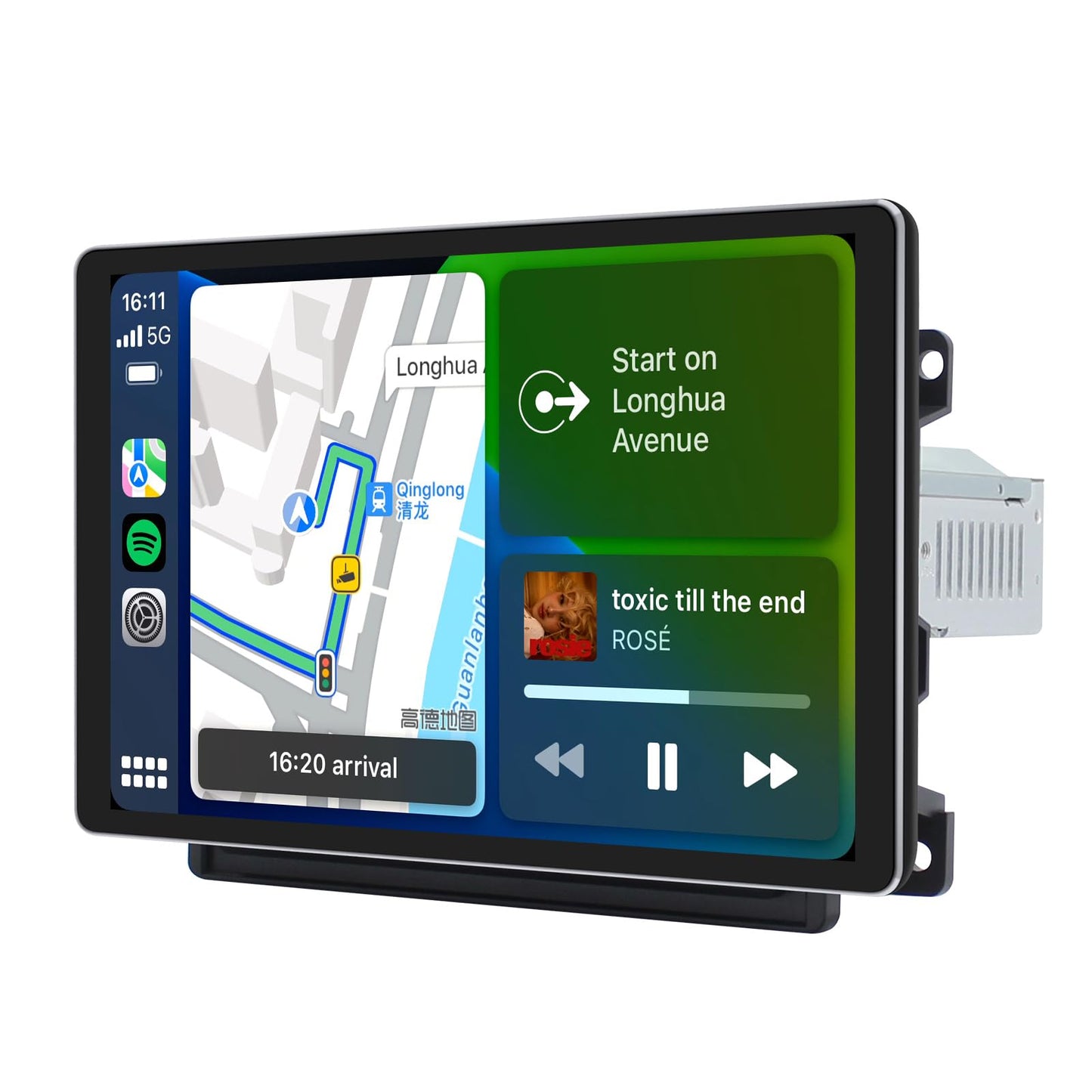 Joying Car Radio for Jeep Compass 2017-2020, Android 13 Head Unit 10.1 Inch IPS Touchscreen Stereo for 8.4" OEM Display, with CarPlay & Android Auto, GPS Navigation, AM/FM(JY-CR812T4)