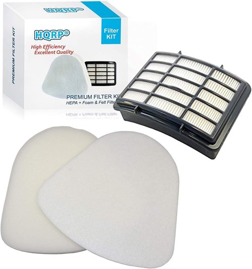 HQRP Filter Kit - HEPA & Foam/Felt Compatible with Shark Navigator NV350 Series | Efficient Cleaning Solution