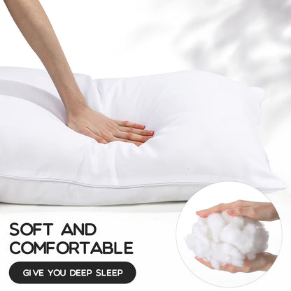 Macarrie 20 Pcs Queen Size Pillows for Sleeping Standard Size Inserts Hotel Bed Pillows Bulk for Stomach Back and Side Sleepers Machine Washable (30 x 20 Inches)