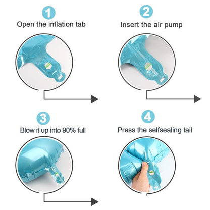 Pearlescent Blue Number 28 Balloon 40 inch, 28 Number Balloons, 28th Birthday Decorations, 28 Year Old Women Men Pearlescent Blue Party Supplies
