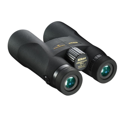 Nikon PROSTAFF 5 12x50 (7573) Black Binoculars Bundle with Lens Pen and Cleaning Cloth, Compact Binoculars for Adults for Hunting, Bird Watching, and Hiking Essentials, Zoom, Travel