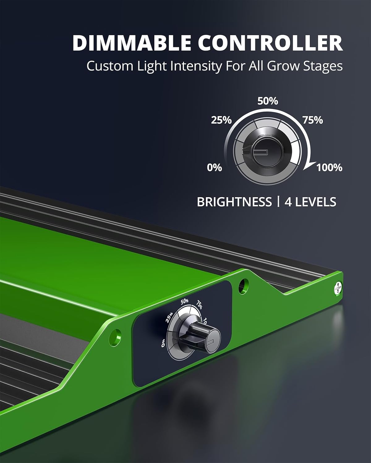 VIPARSPECTRA P700 Grow Light - 70W Dimmable Full Spectrum LED for Indoor Plants | 11000 Lumens, Perfect for Seedlings & Vegetables