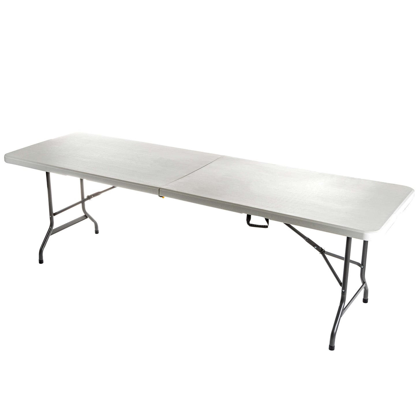 Iceberg IndestrucTable Too Center-Folding Table, 1200 Series, 30" W x 96" L x 29" H, Platinum, 1 Count