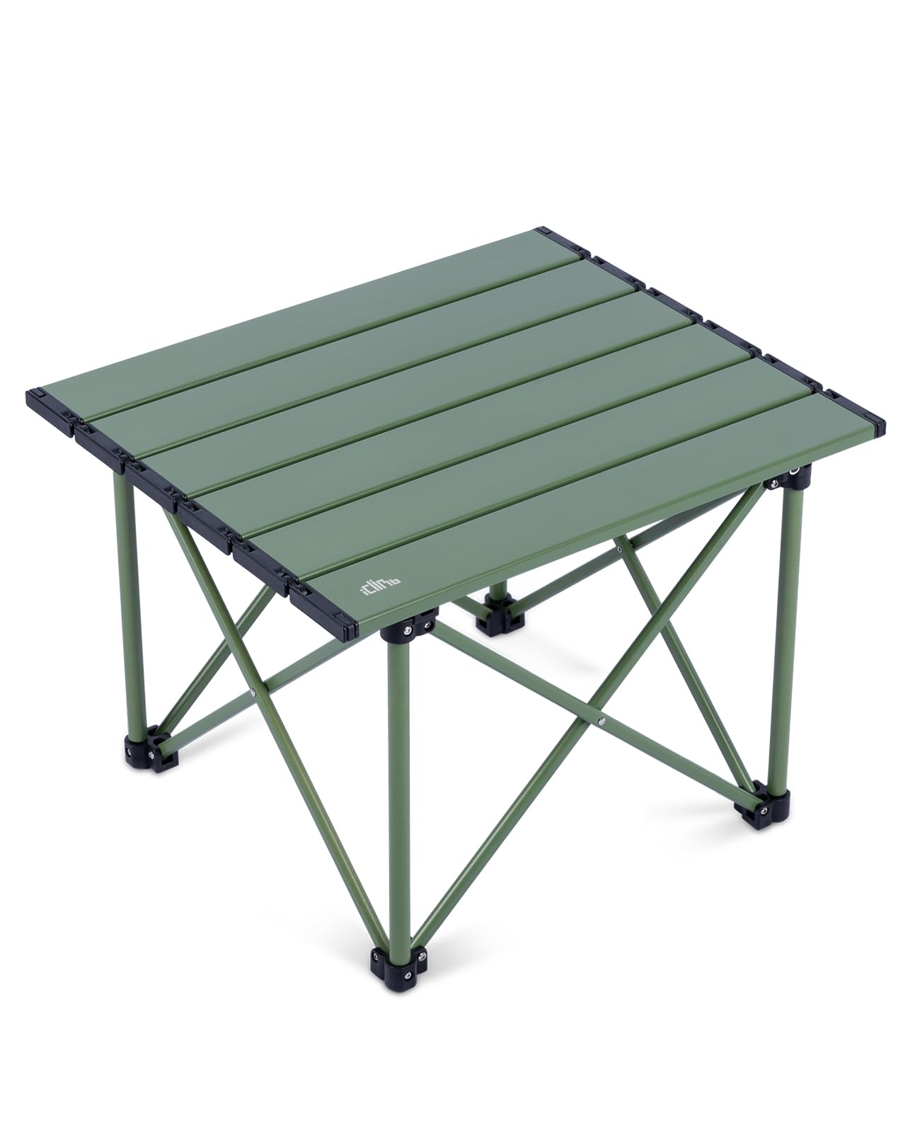 iClimb 1 Folding Table and 1 Super Easy Assemble Cot, Ultralight Compact for Adults Outdoor Camping Backpacking Hiking