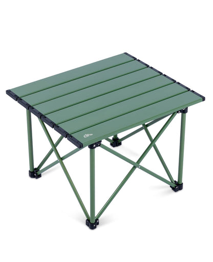 iClimb 1 Folding Table and 1 Super Easy Assemble Cot, Ultralight Compact for Adults Outdoor Camping Backpacking Hiking