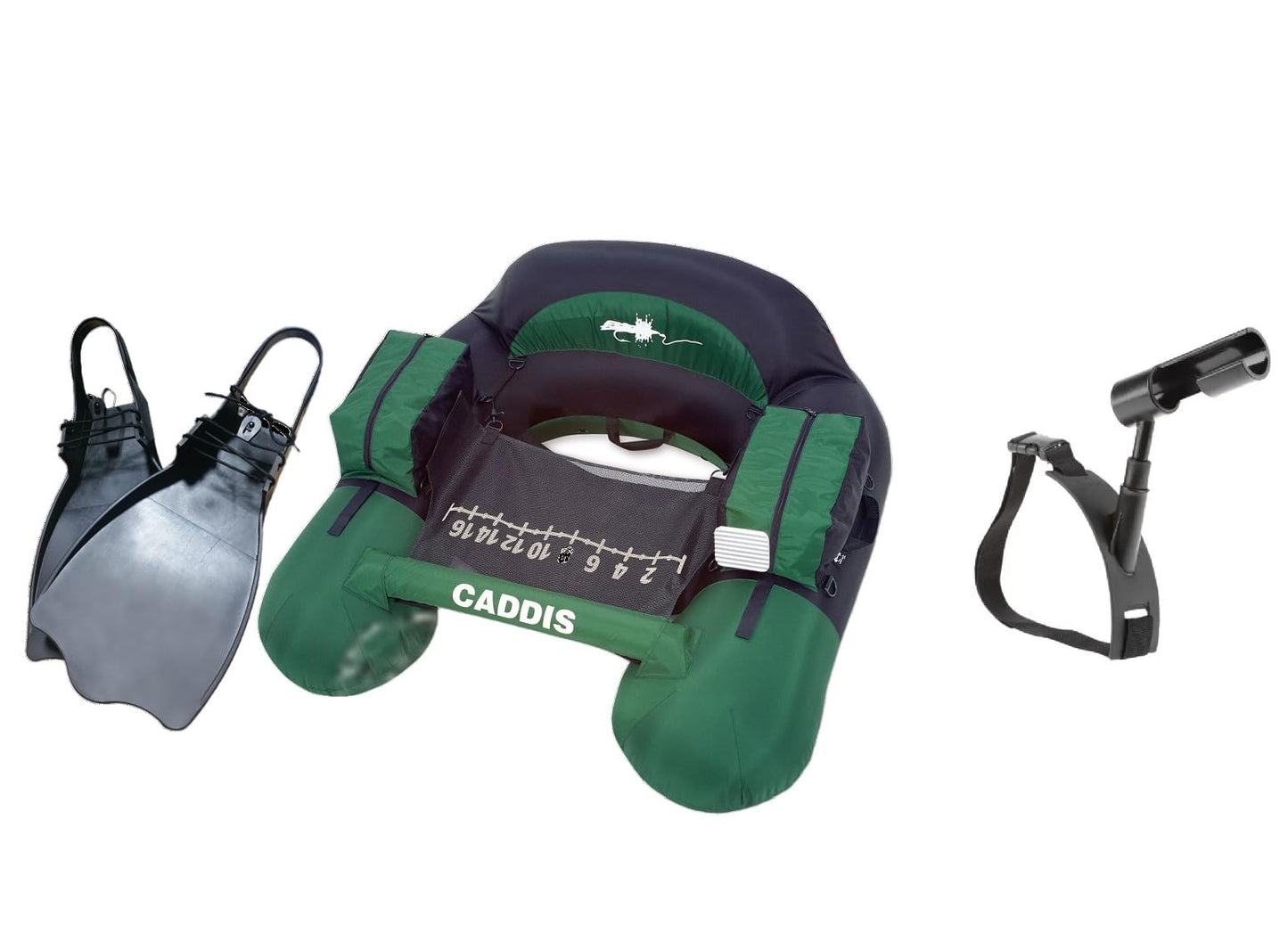 Nevada Float Tube + Fins + Rod Holder