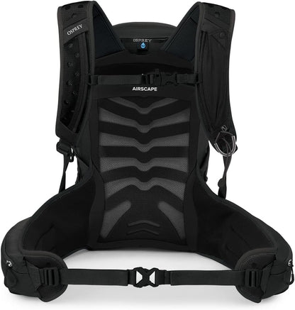 Osprey Tempest 20L Women's Hiking Backpack with Hipbelt, Stealth Black, WXS/S, Extended Fit