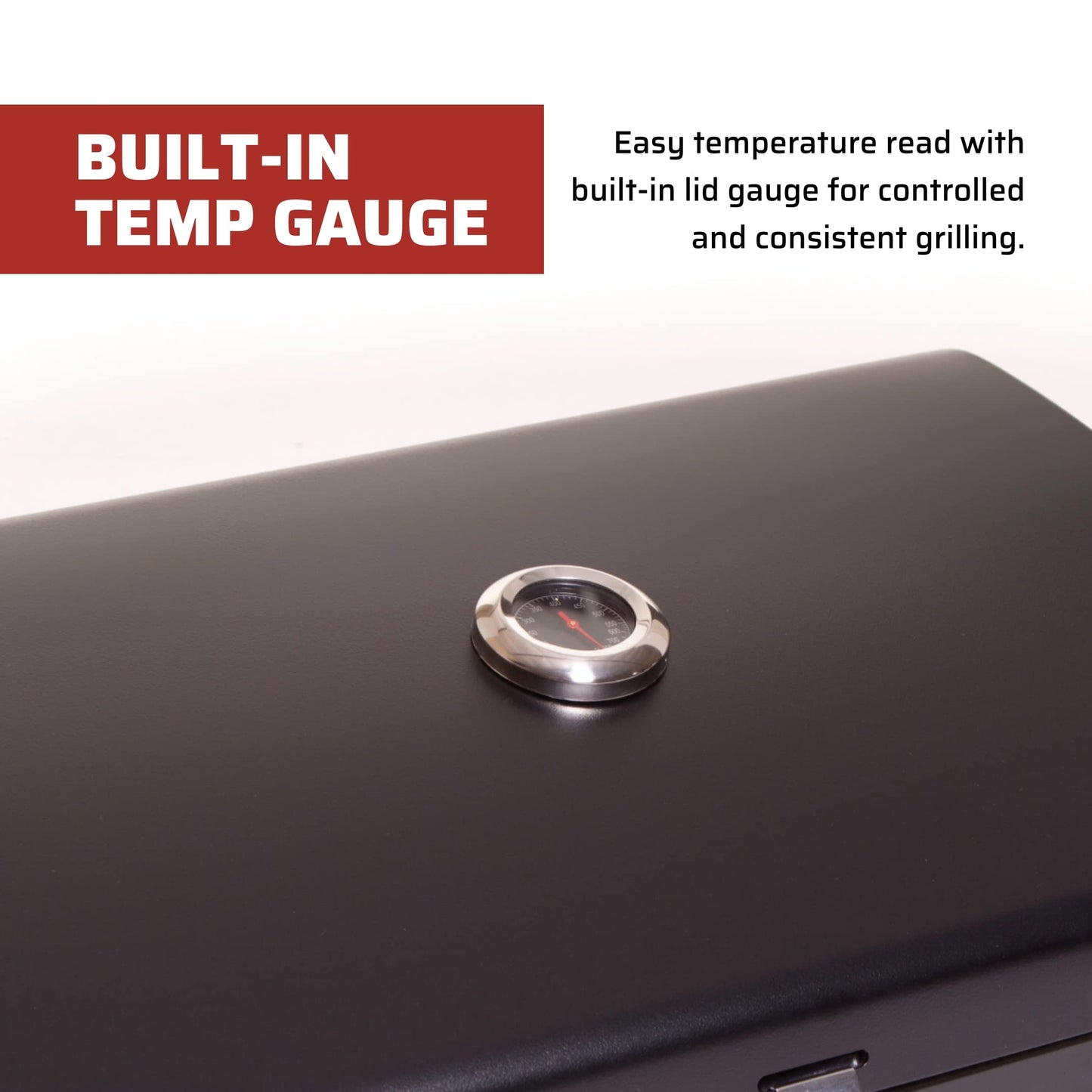 Camp Chef Deluxe BBQ Grill Box, Single Burner Accessory, Cooking Dimensions: 14 in. x 16 in, Black