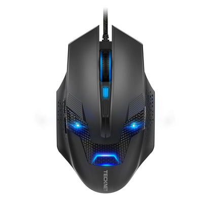 TECKNET Wireless Mouse-USB Ergonomic Optical Cordless Mouse with 8 Buttons,24-Month Battery Life,High-Precision 5 Adjustable DPI for PC/Mac/Laptop