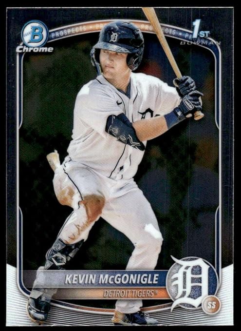 2025 Bowman Chrome Prospects #BCP-79 Kevin Mcgonigle Detroit Baseball Card - Sportscard Superstore