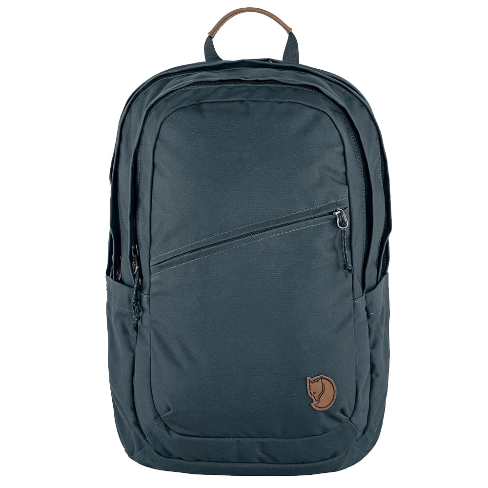 Fjällräven Raven 28 Backpack - Multi-Pocket Organization, Padded Support, Durable Fabric - Commuting, Travel, Navy