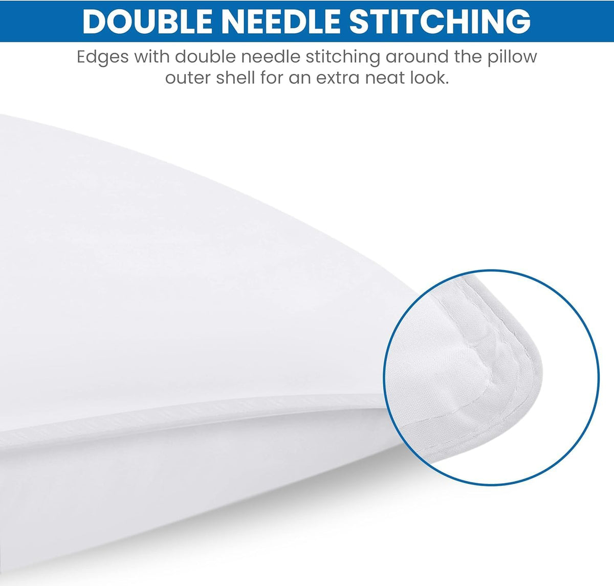 Utopia Bedding Queen Size Bed Pillows - Set of 4 Cooling Hotel Pillows for All Sleep Positions