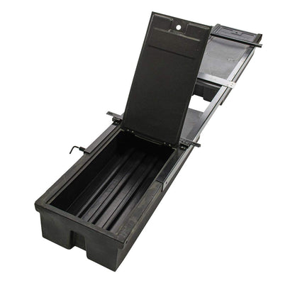 Lippert 236558 RV Double Box Under Chassis Storage Unit Black