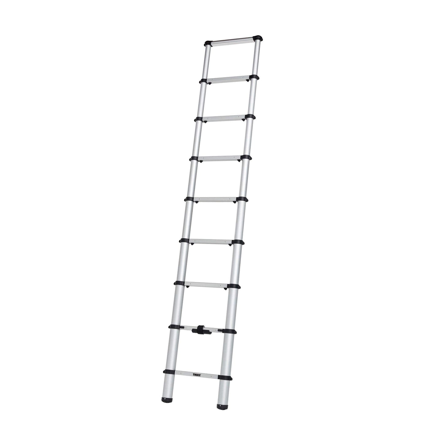 Thule Van Ladder - 9 Steps - 8.5Ft Extension - Telescoping Van Ladder - Easy Close System - EN:131 Compliant