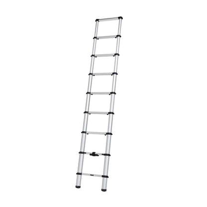 Thule Van Ladder - 9 Steps - 8.5Ft Extension - Telescoping Van Ladder - Easy Close System - EN:131 Compliant