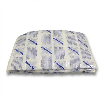 ThermaFreeze Bulk Ice Sheets: 600-Count Dry Flat Packs for Cold Shipping; Long-Lasting Packs: Keep Cardboard Boxes, Coolers, Lunchboxes Cool - Reusable Flexible Ice Blanket 9"x16.5" 600 ct