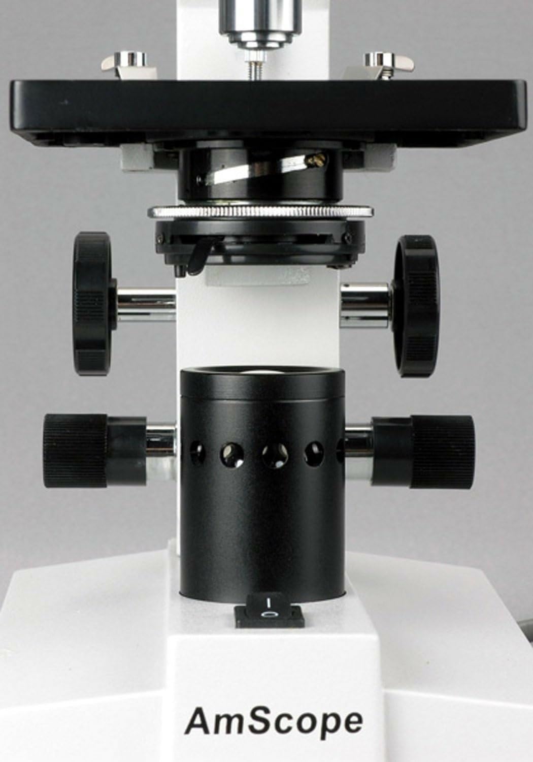 AmScope B100C-SP14-CLS-50P100S Binocular Biological Microscope 40X-2500X with Extensive Slide Preparation Kit, LED Light Source