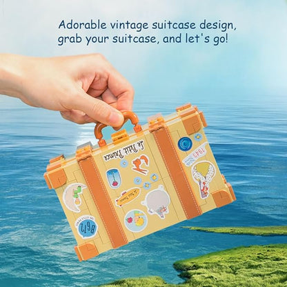 PANTASY The Little Prince Suitcase Building Blocks Set Construct Create Play Building Kit for Adults Home and Office
