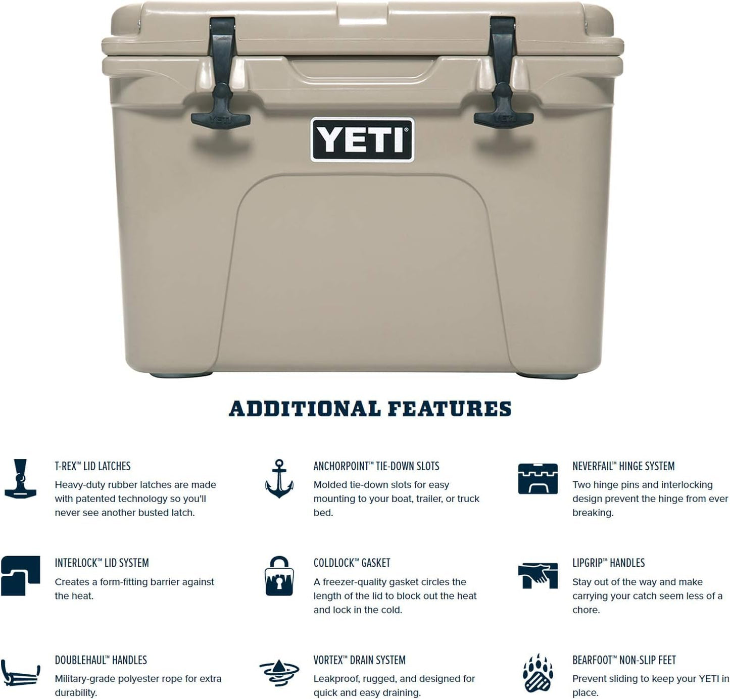 YETI Tundra 35 Cooler, Seafoam