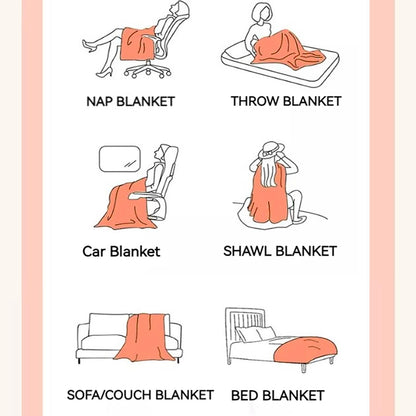 UKELER Bohemian Sherpa Throw Blanket, Faux Fur Blanket Twin Size, Large Super Soft Fluffy Bed Blankets Throws for Bedroom, Living Room, Couch, Sofa, Office, Camping Plush Furry Blanket 60''x80''